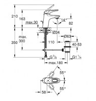 MONOMANDO LAVABO EUROSTYLE GROHE